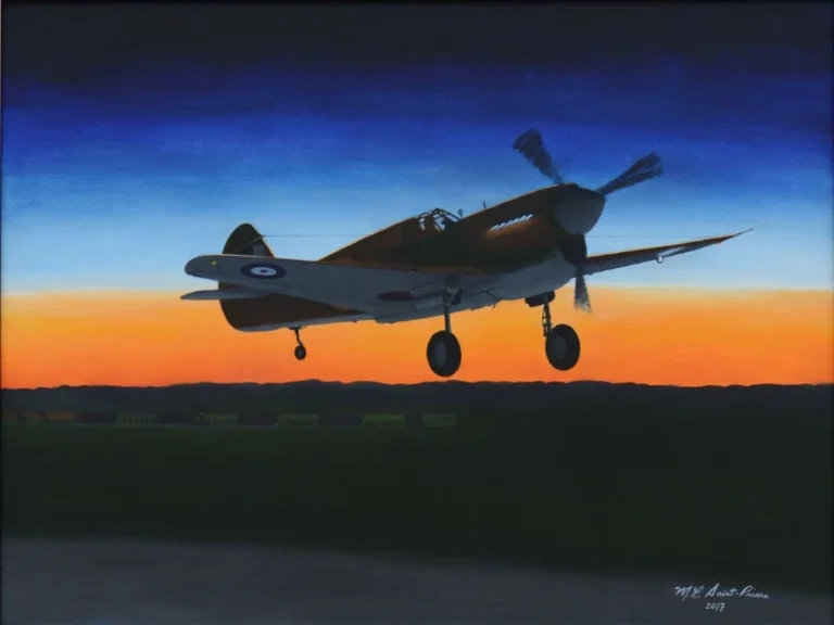 L’ultime envol (46 x 61 cm)